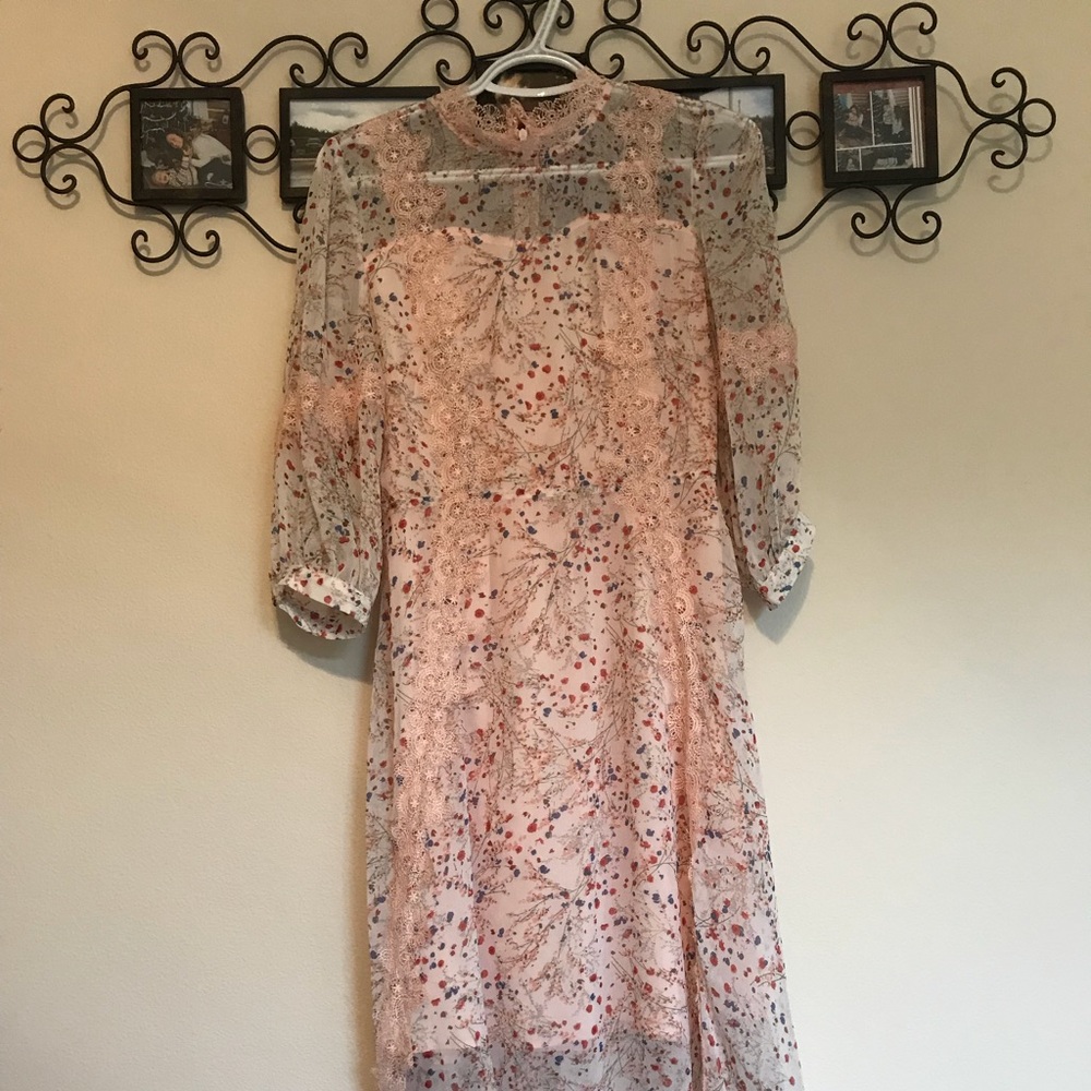 Midi floral dress